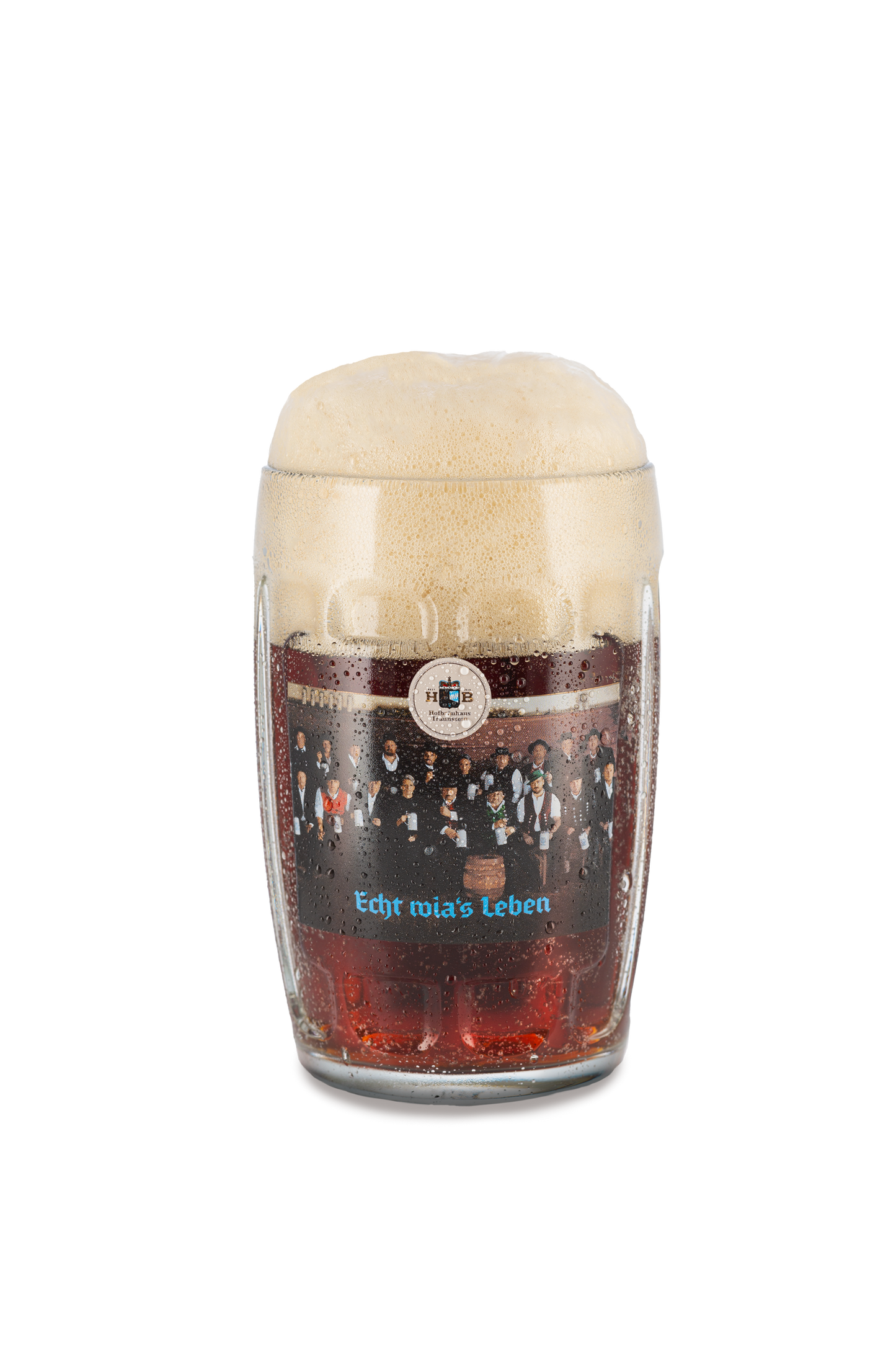 Dunkles glass mug 0.5l