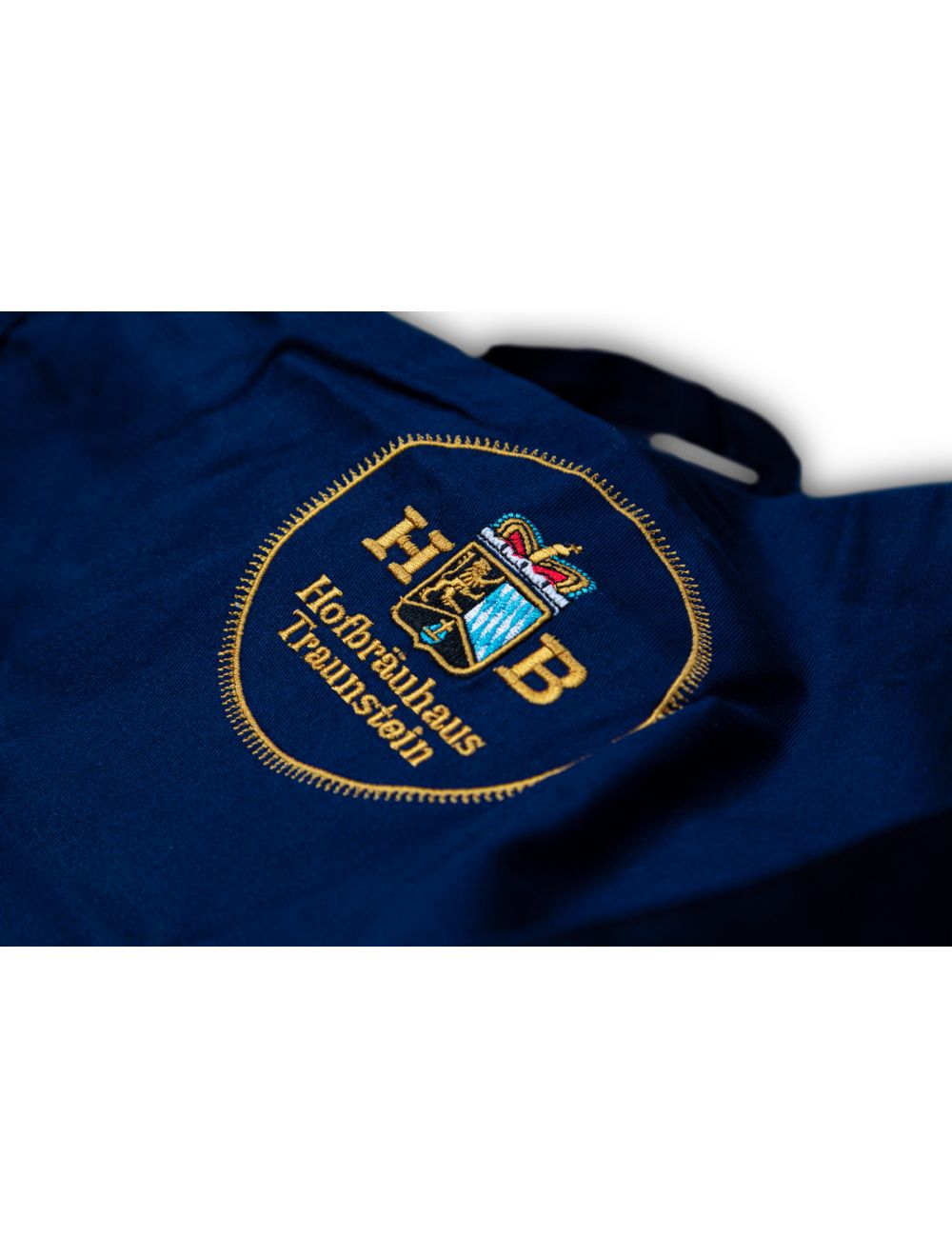 Blaue Bistroschürze - Hofbräuhaus Traunstein