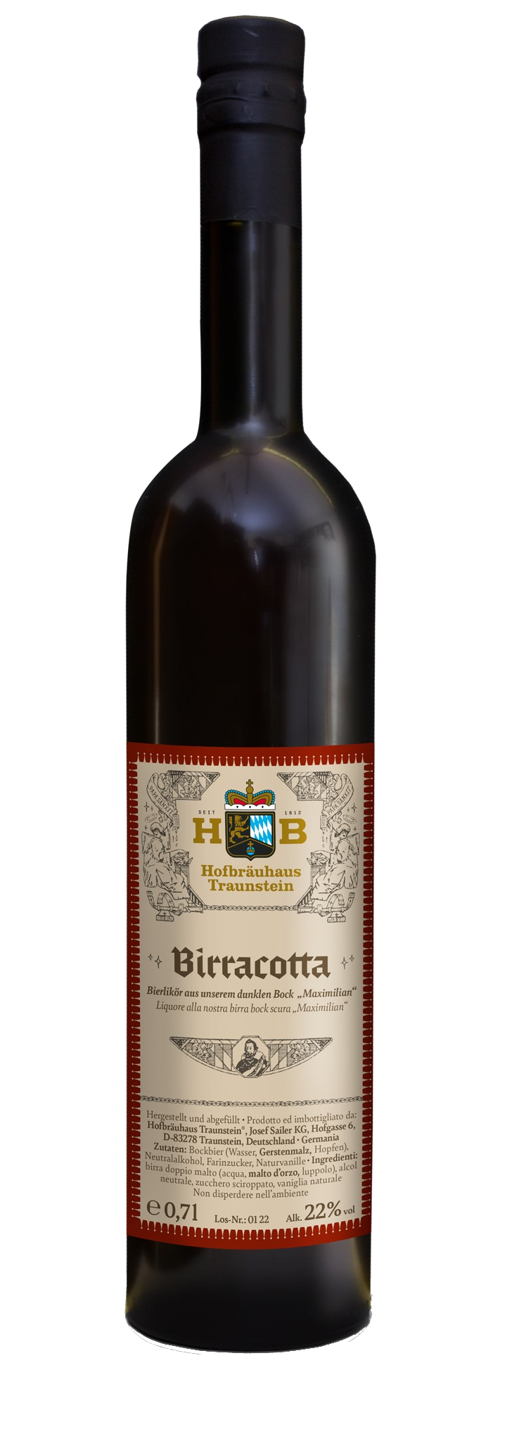 Birracotta bock beer liqueur 0.7l