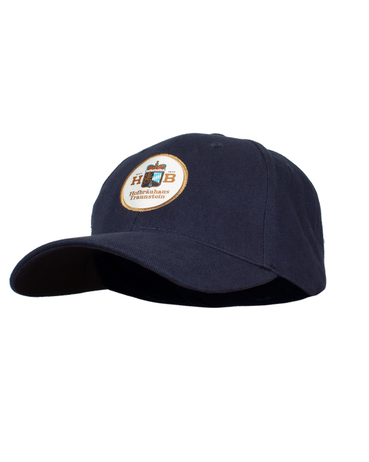 Cap with logo patch