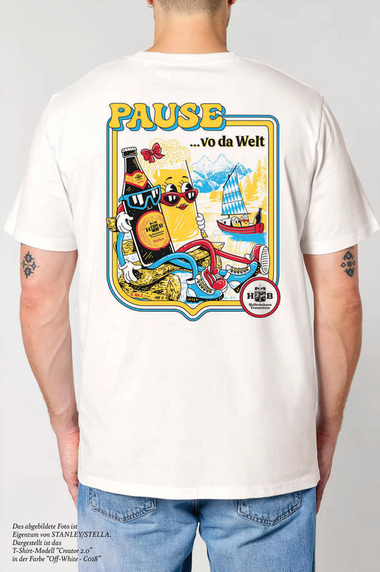 Damen T-Shirt "Pause vo da Welt"